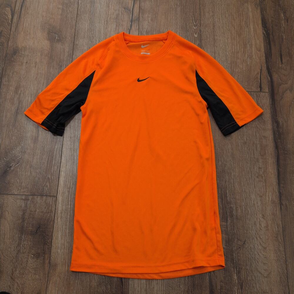 Nike Men XS Slim Dri-Fit Shirt Baseball Run Center Swoosh‎ Performance Beavers